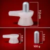 Parad Shivling 100gm with Damru Vedi
